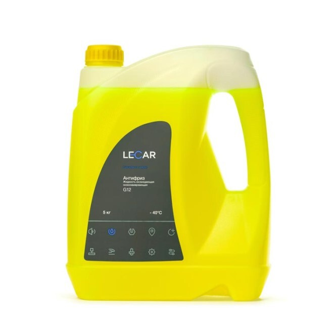 Антифриз LEKAR 5 кг желтый