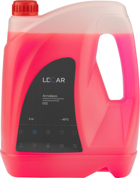 Антифриз LEKAR 5 кг красный