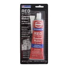 Герметик ABRO красный Red RTV Silicone 85 грамм