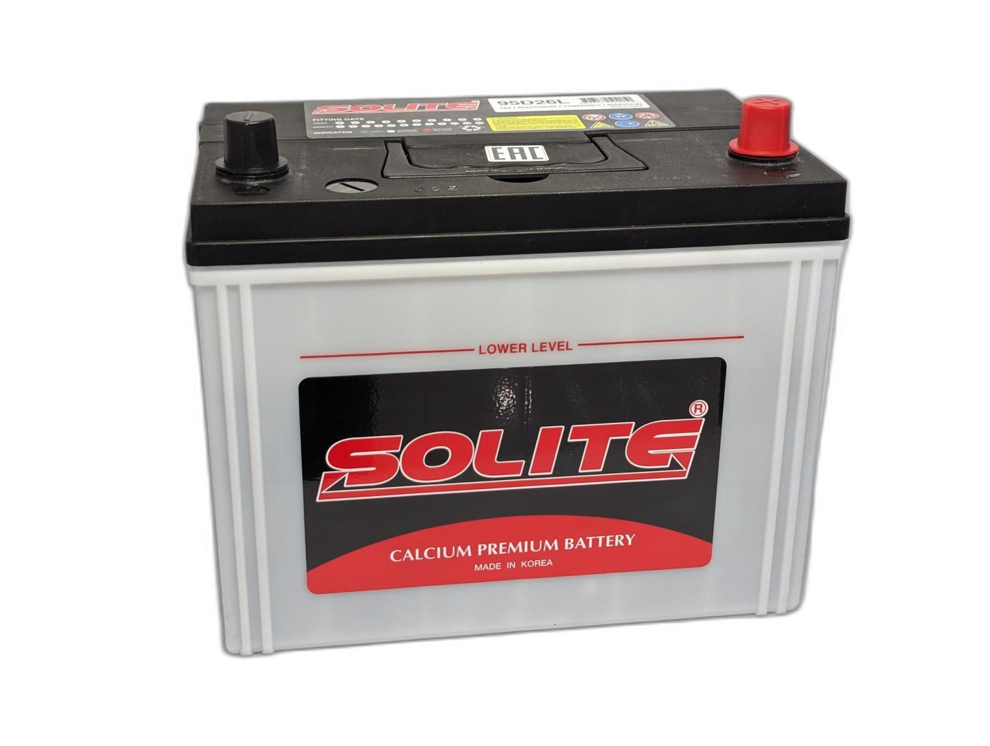 Аккумулятор 6СТ 85 Ач Solite SMF VL Euro выс. Solite/