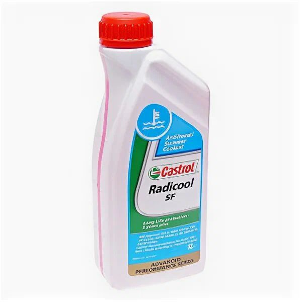 Антифриз SHELL GLYCO/CASTROL SF RADICOOL 1 кг красный концентрат