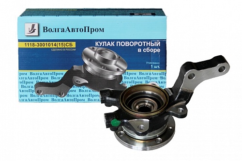 Кулак поворотный 1118 2170 Калина в сборе левый с Абс