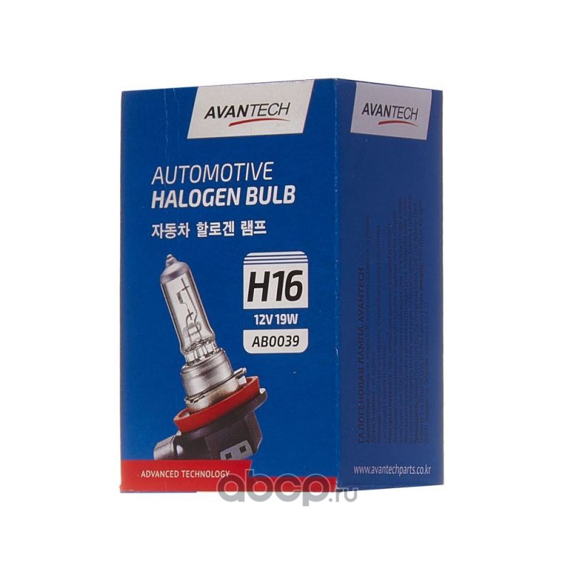 Лампа Avantech H16 12V 19W 