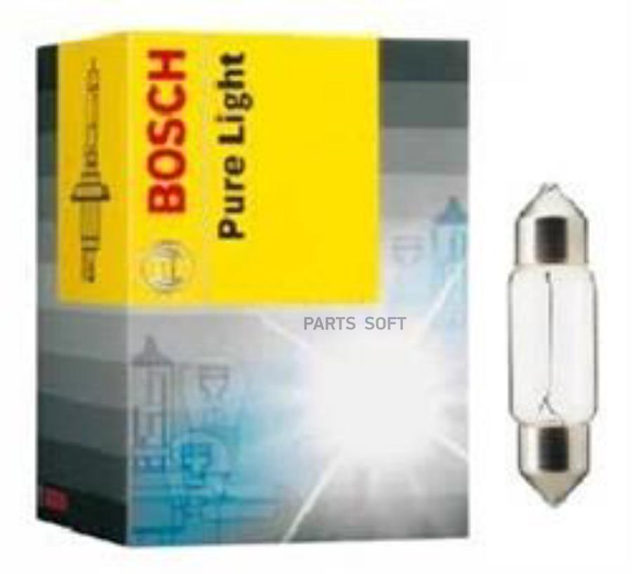 Лампа BOSCH 12V C5W SV8,5-8 (35мм) салон 