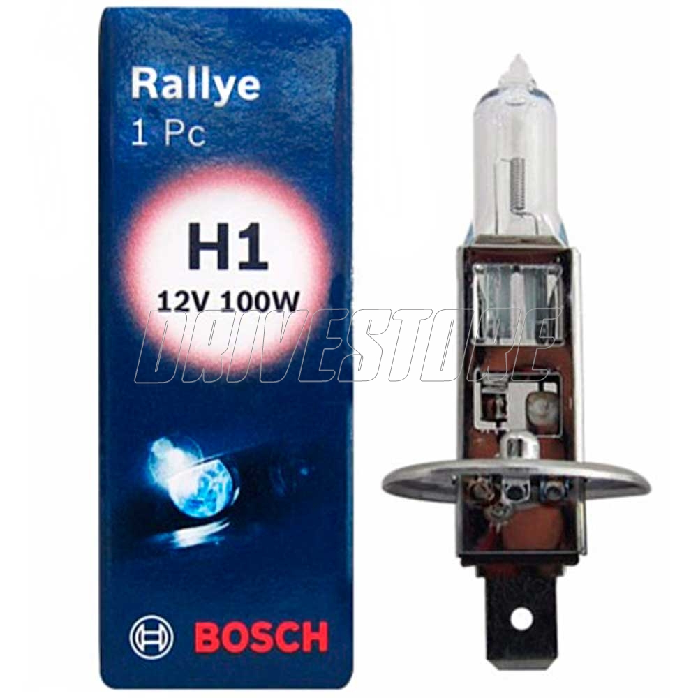 Лампа BOSCH H1 12V 100W P14,5s Rallye 