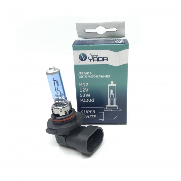 Лампа H12 Nord Yada 53W SUPER WHITE 