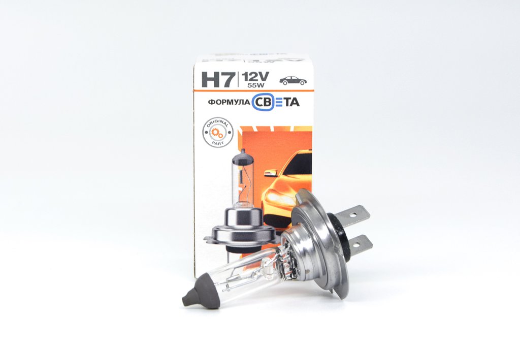 Лампа H7 12V 60/55W ФОРМУЛА СВЕТА 