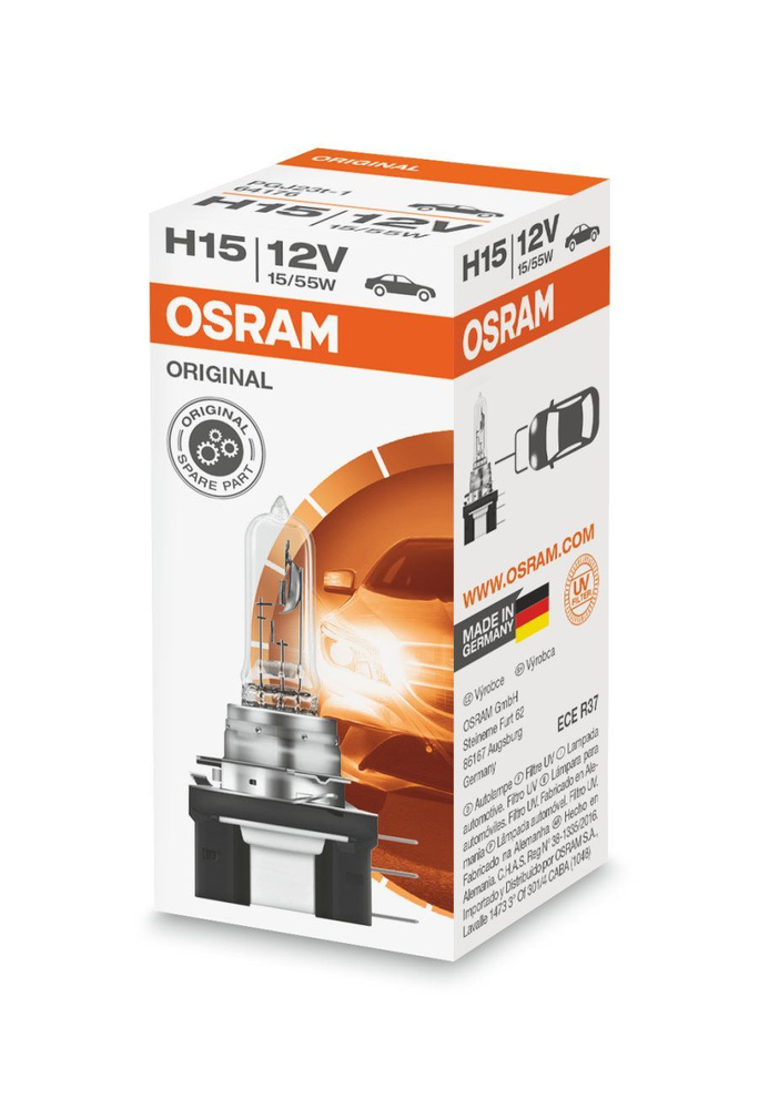 Лампа OSRAM H15 55W 