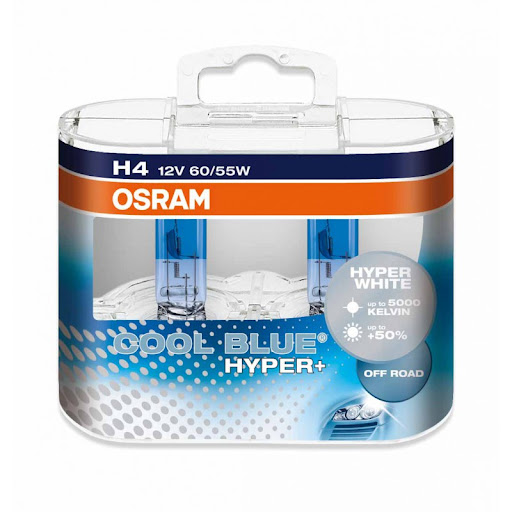 Лампа OSRAM H4 60W P43t CoolBlue+ ксенон эффект 5000К +