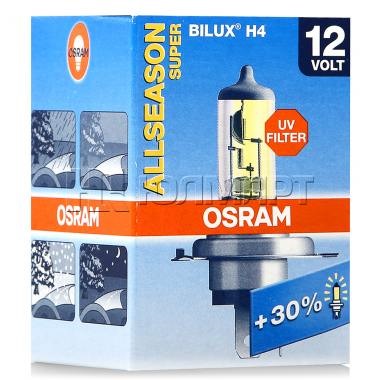 Лампа OSRAM H4 85W+30% всепогодняя 