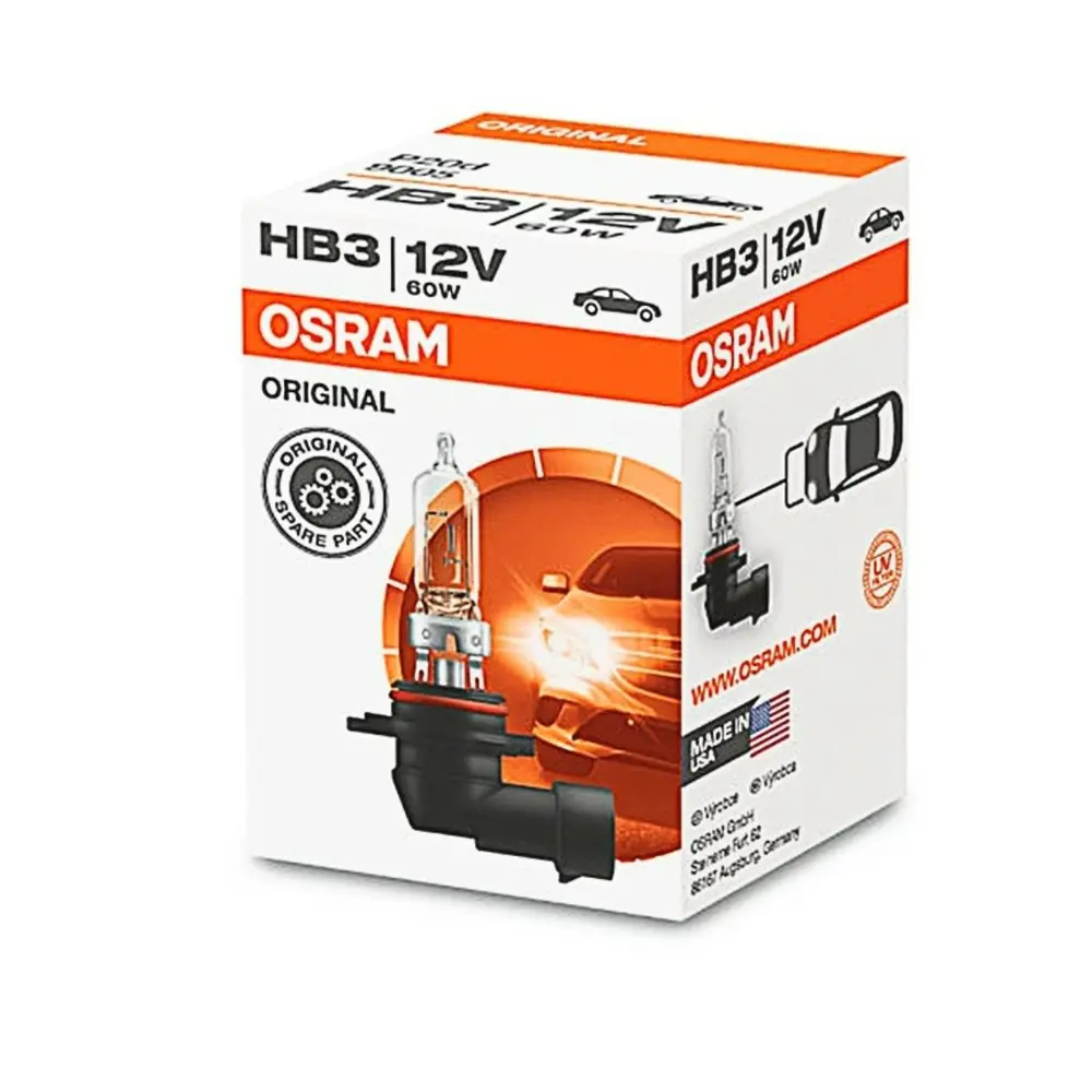 Лампа OSRAM HB3 60W/12V P20d 