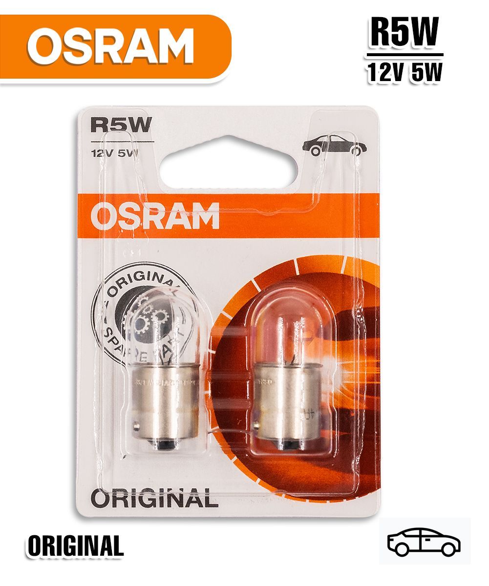 Лампа OSRAM R5W 12V 5W ORIGINAL LINE 5007