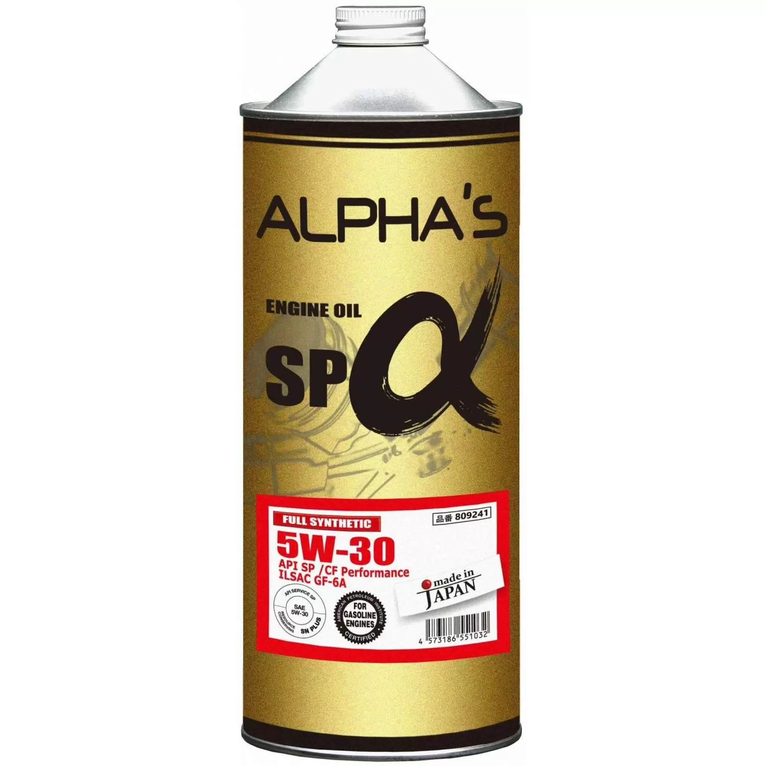 Масло ALPHAS 5W-30 1л SP/CF GF-6A (синтетика) 