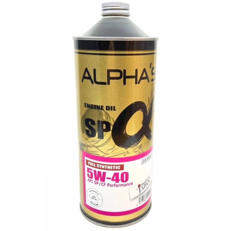 Масло ALPHAS 5W-40 1л SP/CF (синтетика) 