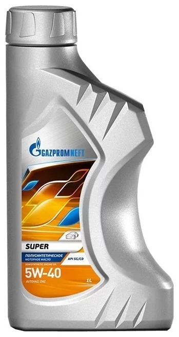 Масло Gazprom Super 5W40 полусинтетическое 1л.