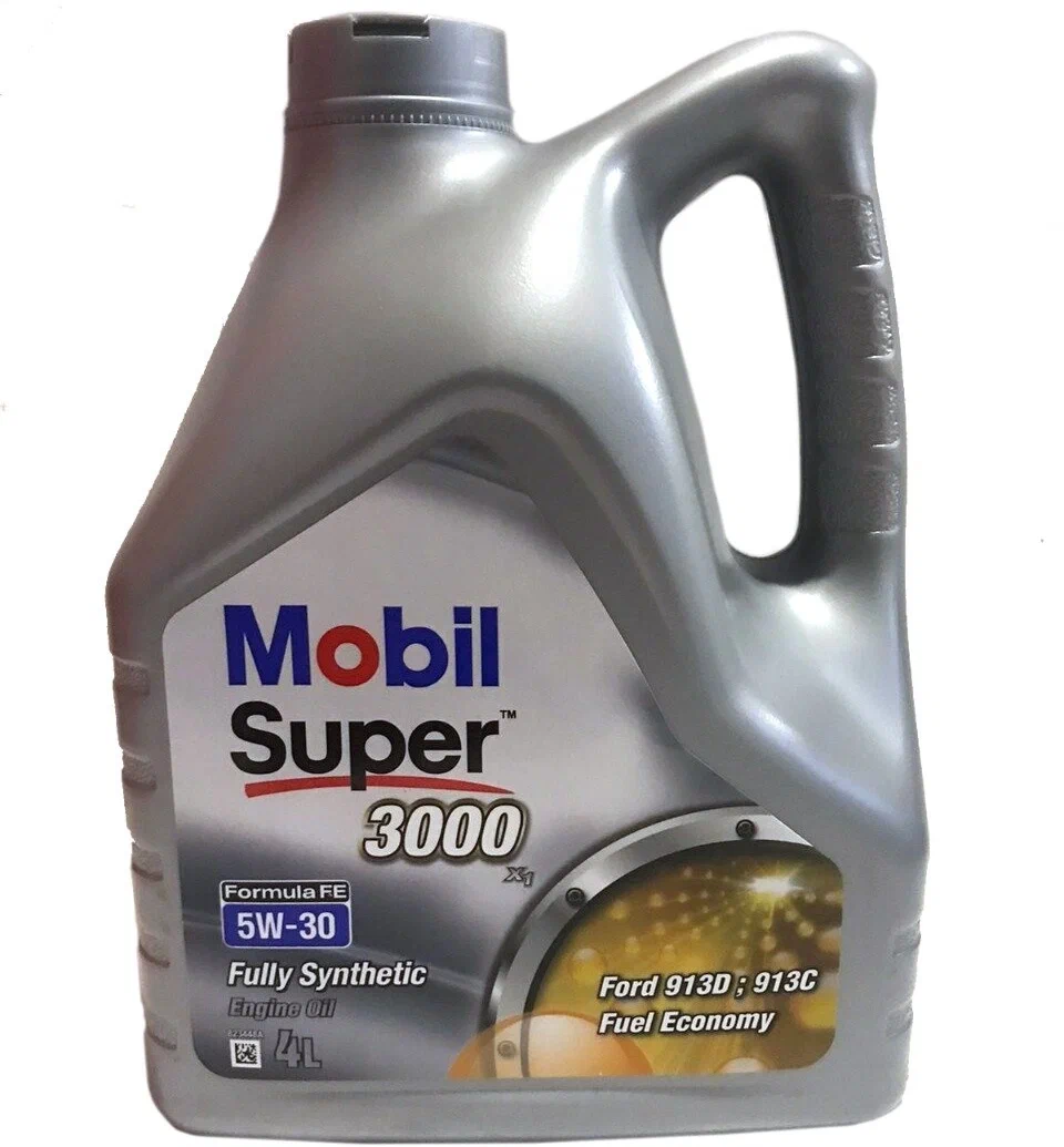 Масло Mobil Super 3000 X1 5W30 синтетическое 4л.