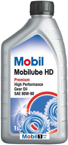 Масло Mobilube HD 80W90 1л.