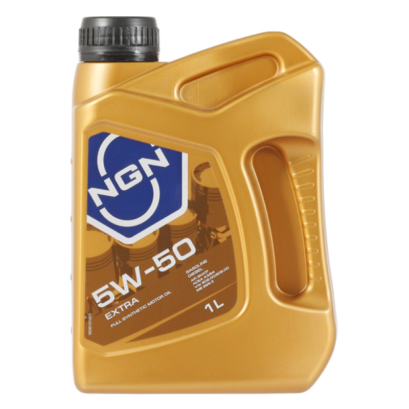 Масло NGN Extra 5W50 SN/CF синтетическое 1л. 
