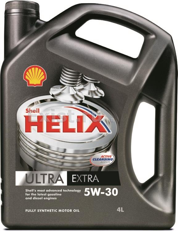 Масло Shell Helix Ultra Extra 5w-30 синтетическое 4 L