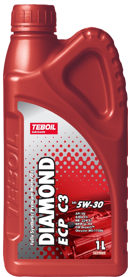 Масло TEBOIL Diamond ECP C3 синтетика 5W30 1л. 