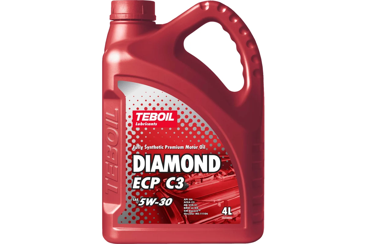 Масло TEBOIL Diamond ECP C3 синтетика 5W30 4л. 