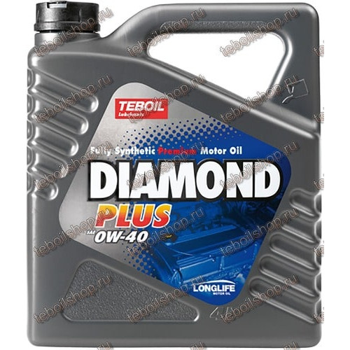 Масло TEBOIL Diamond Plus синтетика 0W40 4л.