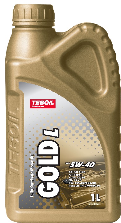 Масло TEBOIL GOLD L синтетическое 5W40 1л. 
