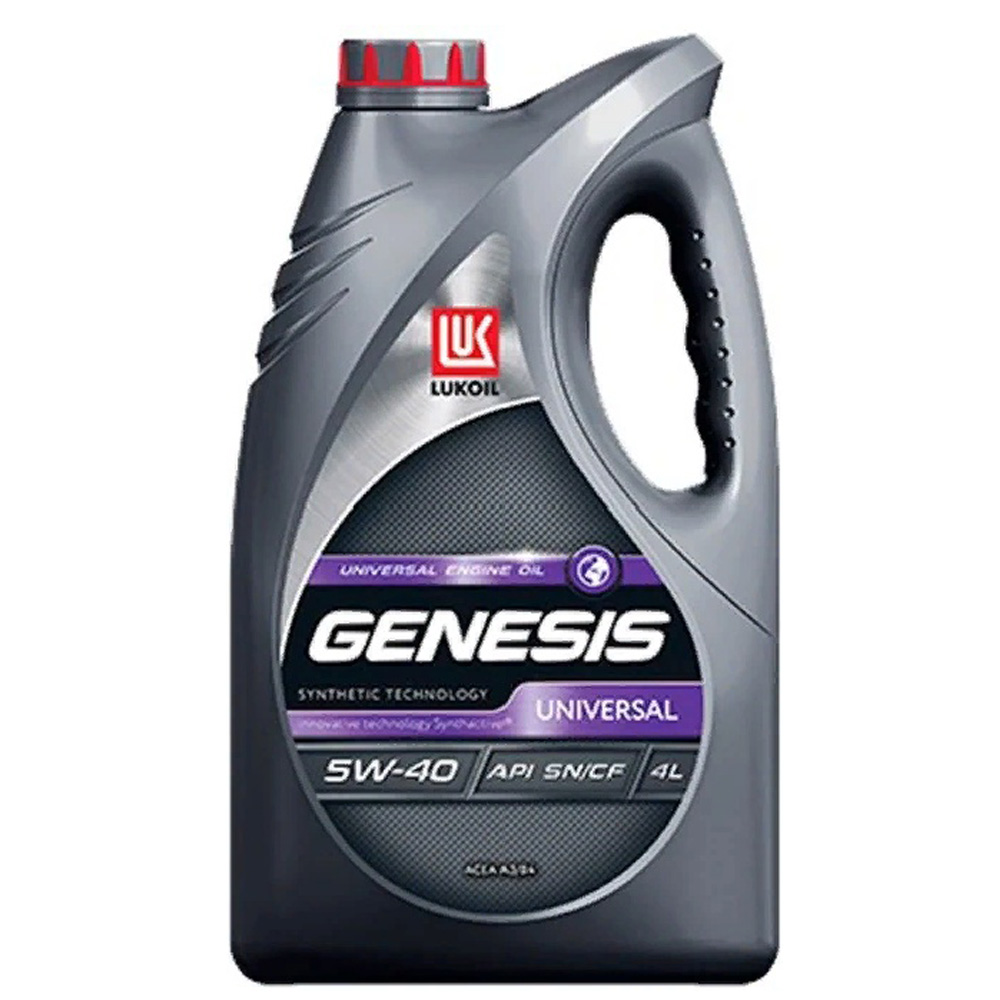 Масло ЛУКОЙЛ Genesis Universal 5W40 4 л синтетика