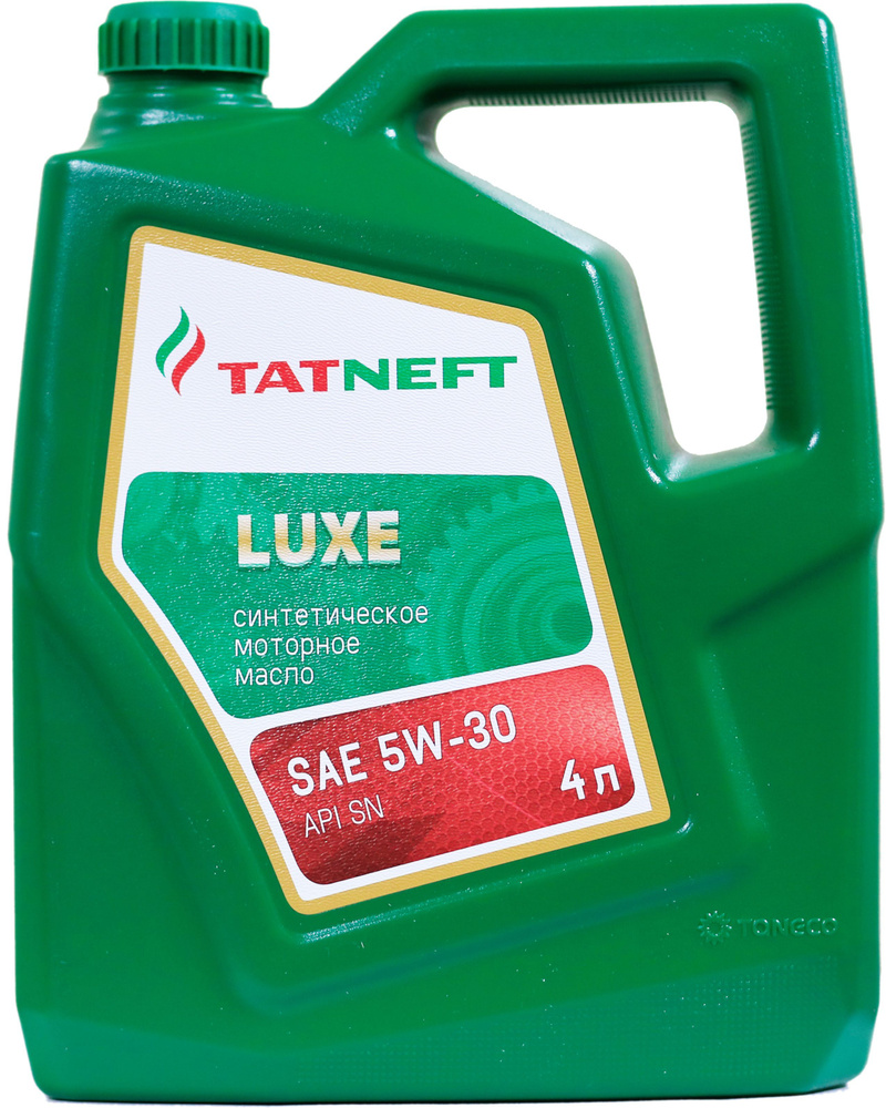 Масло ТАТНЕФТЬ-LUXE 5W30 A5/B5 SN (4л) синтетическое КАНИСТРА