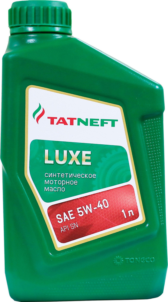 Масло ТАТНЕФТЬ-LUXE 5W40 A3/B4 SN (1л) синтетическое КАНИСТРА