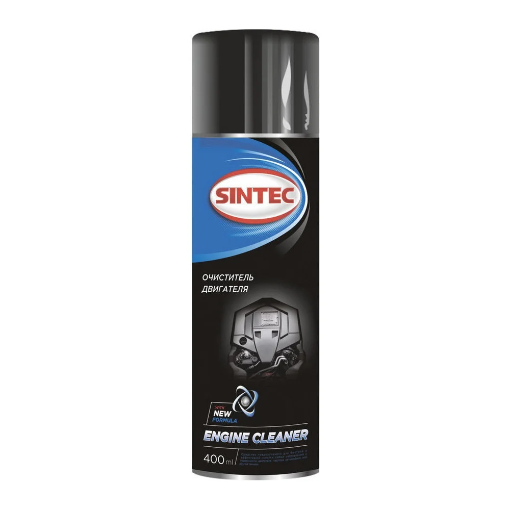 Очиститель двигателя Sintec 400 мл. (аэрозоль)