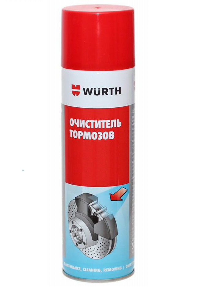 Очиститель тормозов WURTH 500 мл