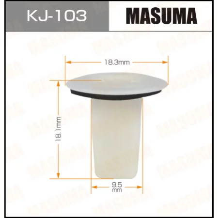 Пистон TOYOTA LEXUS бампера KJ-103/