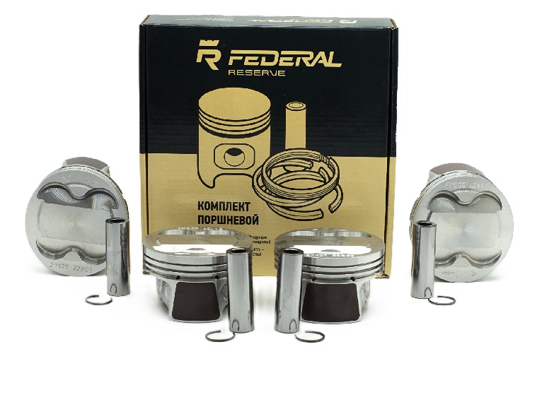 Поршни Federal Mogul Веста 2180 X-RAY Иксрей V1800 82,0 графит проточка "С" с кольцами -10"С"