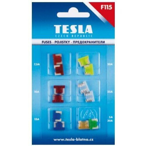 Предохранители Tesla НАБОР (12 шт.) F115
