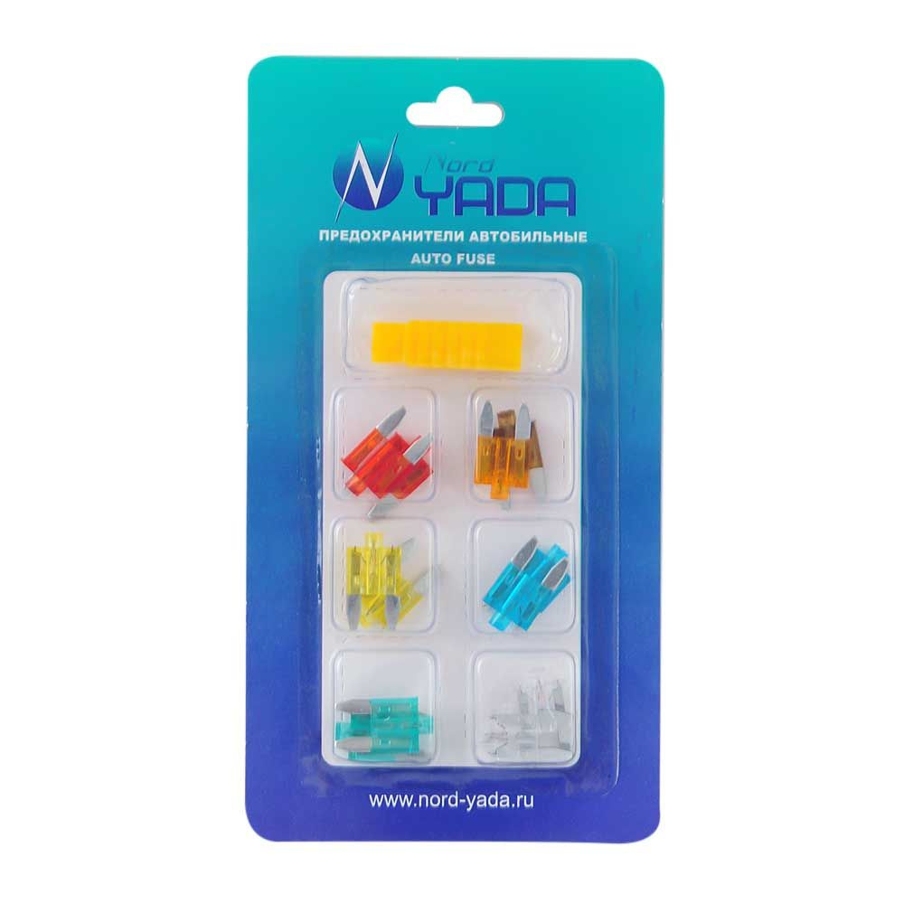 Предохранители евро 1118 Nord Yada -2 с индикатором 10 шт MINI 904064