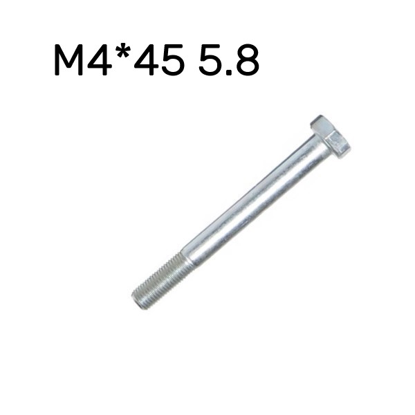 Болт М4*45 ромбика глушителя 2101