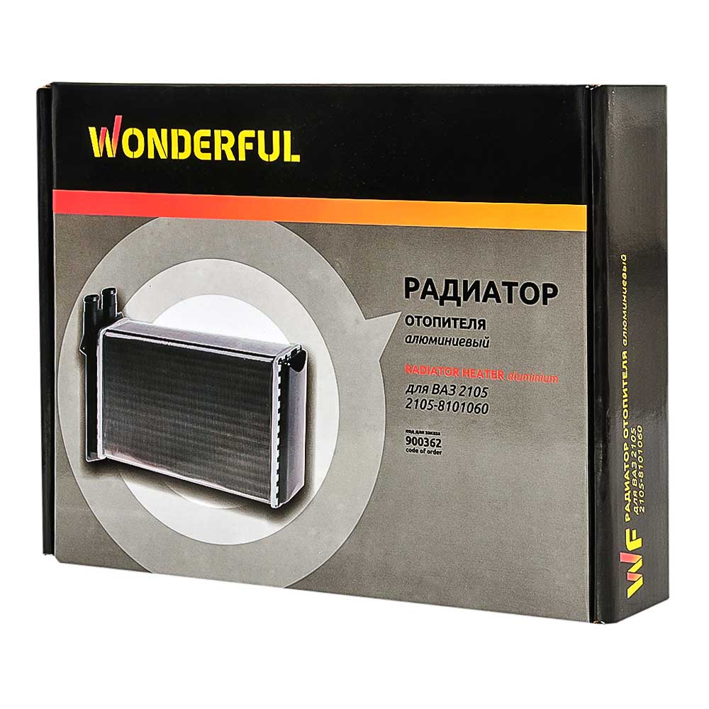 Радиатор отопителя 2105 2107 WONDERFUL/ПРАМО 