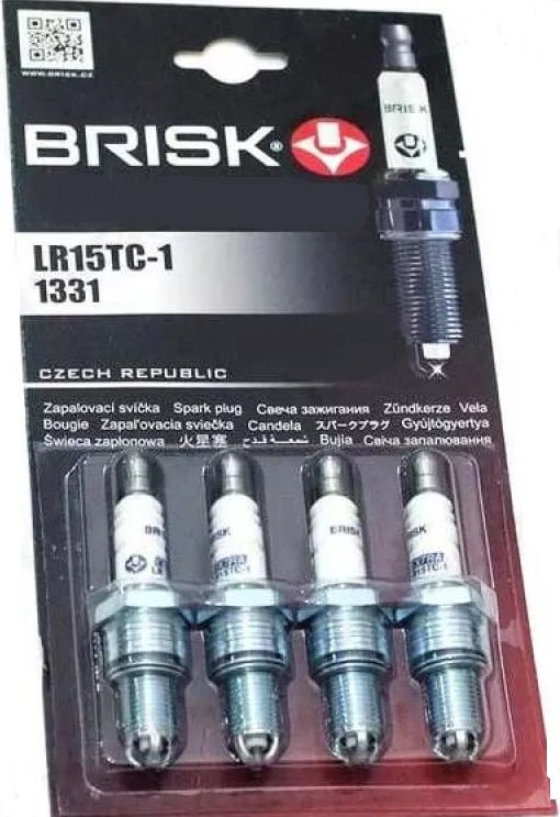 Свечи BRISK 3-х контактный электрод 2101 2108 