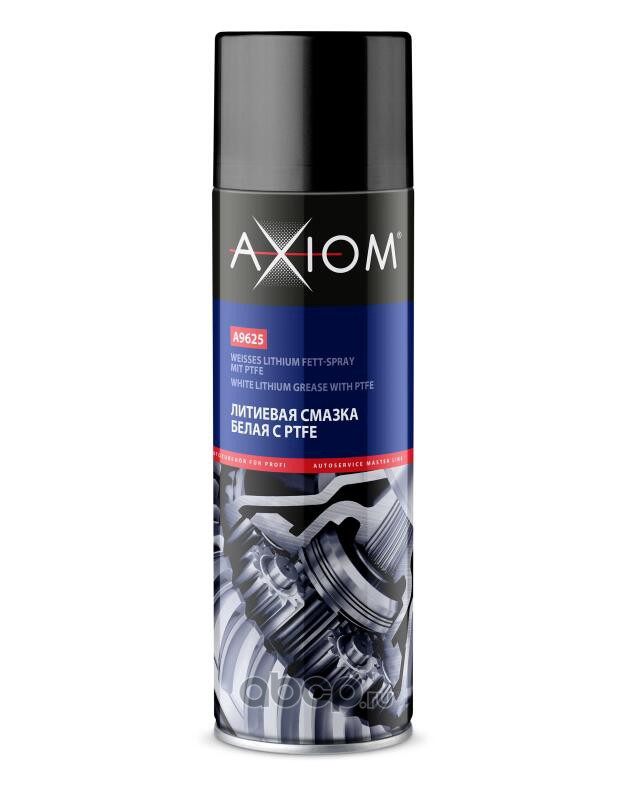 Смазка AXIOM литиевая белая с PTFE грязеотталкив 650мл. 
