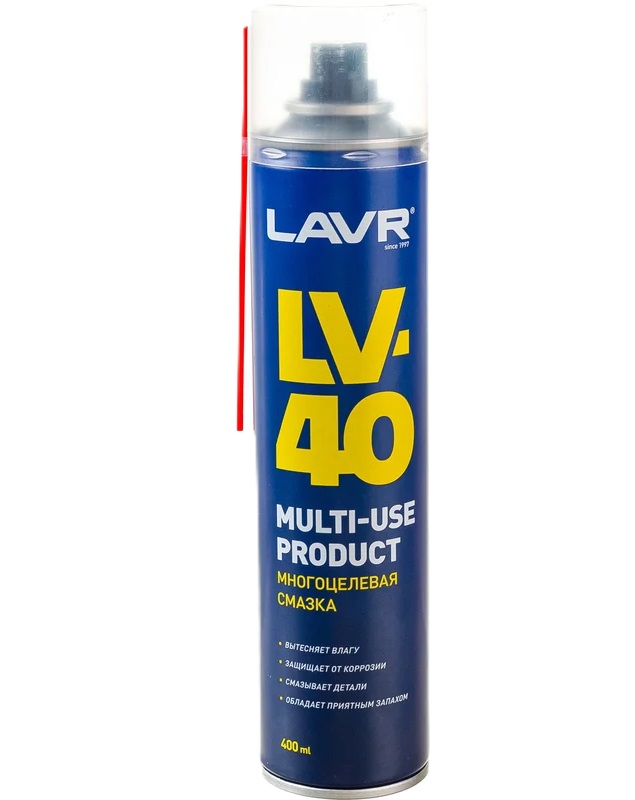 Смазка LV-40 LAVR 400мл универсальная 