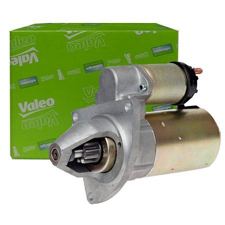 Стартер 2190 Гранта VALEO (11 зубьев) Ларгус (8 клапанов) тросовая Механическая КПП 