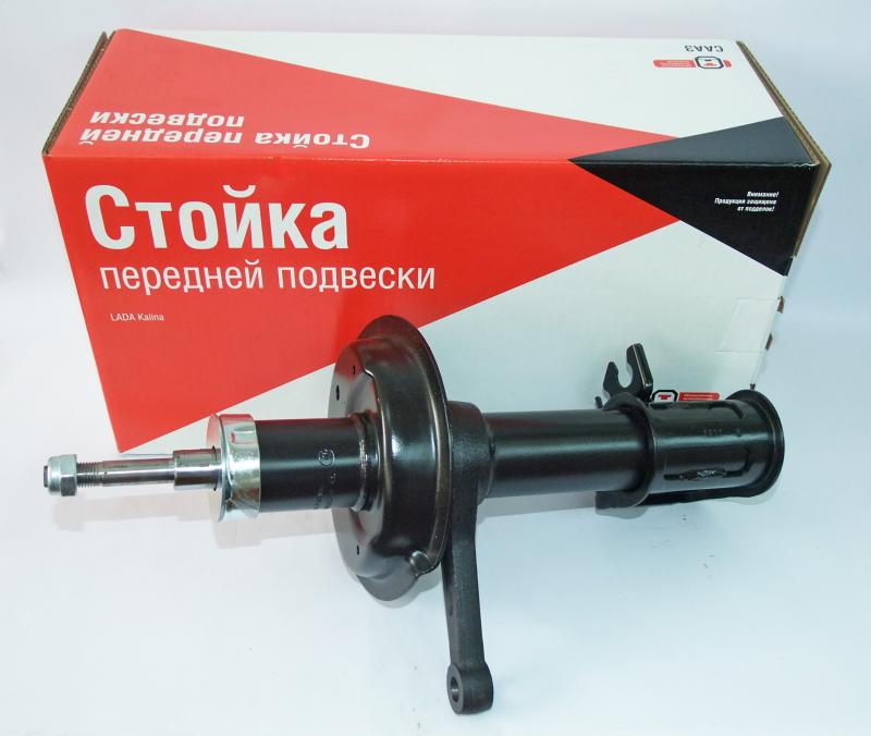 Стойка амортизационная передняя 1118 левая СААЗ фирменная 