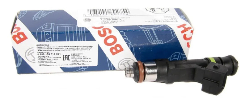 Форсунка 21082 2112 BOSCH старый образец двигатель V1500 