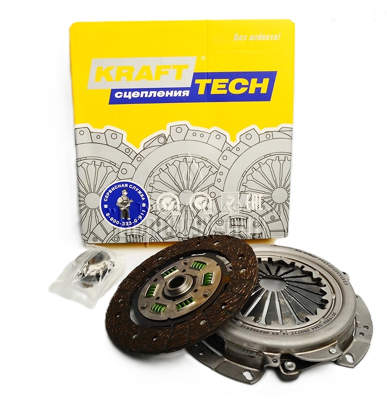 Сцепление KRAFTTECH Renault Logan, Ларгус 1.6 8 клапанов (комплект)